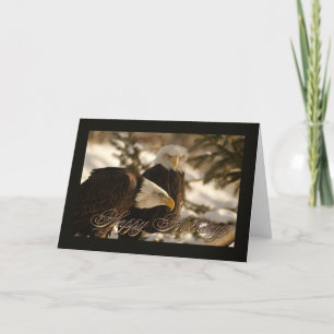 Cartes Pour Fêtes Annuelles Vacances Eagles