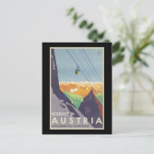 Cartes Pour Fêtes Annuelles Vacances en Autriche (Debout devant)