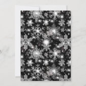 Cartes Pour Fêtes Annuelles Vacances festives mignonnes parties scintillant de (Dos)