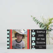 Cartes Pour Fêtes Annuelles Vacances géométriques de sud-ouest - (Debout devant)