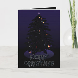 Cartes Pour Fêtes Annuelles Vacances gothiques - Joyeux Noël