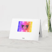 Cartes Pour Fêtes Annuelles Vacances Greyhound italienne (Dos)