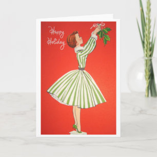 Cartes Pour Fêtes Annuelles Vacances heureuses !