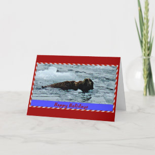 Cartes Pour Fêtes Annuelles Vacances heureuses terribles d'Otterly sur la