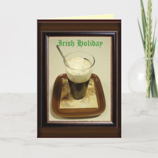 Cartes Pour Fêtes Annuelles Vacances irlandaises (Devant)