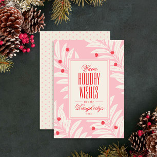 Cartes Pour Fêtes Annuelles Vacances Lumineuses Foliing
