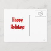 Cartes Pour Fêtes Annuelles Vacances Night Riverboat (Dos)