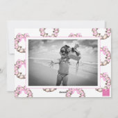 Cartes Pour Fêtes Annuelles Vacances photo Preppal Coastal Oyster Bow (Dos)