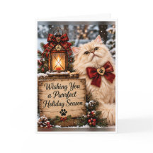 Vacances Purrfect personnalisées pour chat persan 