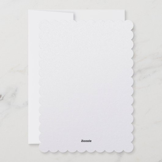 Cartes Pour Fêtes Annuelles Vache de Noël (Dos)