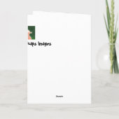 Cartes Pour Fêtes Annuelles Vache Valentine (Dos)