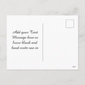 Cartes Pour Fêtes Annuelles Vagues océaniques bleues et blanches (Dos)