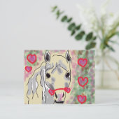 Cartes Pour Fêtes Annuelles Valentin de cheval (Debout devant)