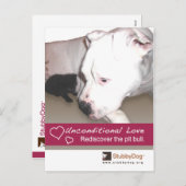 Cartes Pour Fêtes Annuelles Valentin StubbyDog #3 (Devant / Derrière)