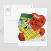 Cartes Pour Fêtes Annuelles Valentine (Devant / Derrière)