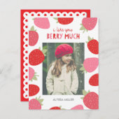 Cartes Pour Fêtes Annuelles Valentine (Devant / Derrière)