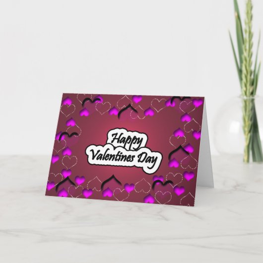 Cartes Pour Fêtes Annuelles Valentine (Devant)