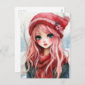 Cartes Pour Fêtes Annuelles Valentine (Devant / Derrière)