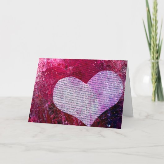 Cartes Pour Fêtes Annuelles Valentine avec Rumi (Devant)