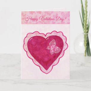 Cartes Pour Fêtes Annuelles Valentine Blossoms Adorable PERSONNALITÉ ACCUEILLA