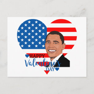 Cartes Pour Fêtes Annuelles valentine de Barack Obama