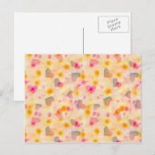 Cartes Pour Fêtes Annuelles Valentine d'été (Devant / Derrière)