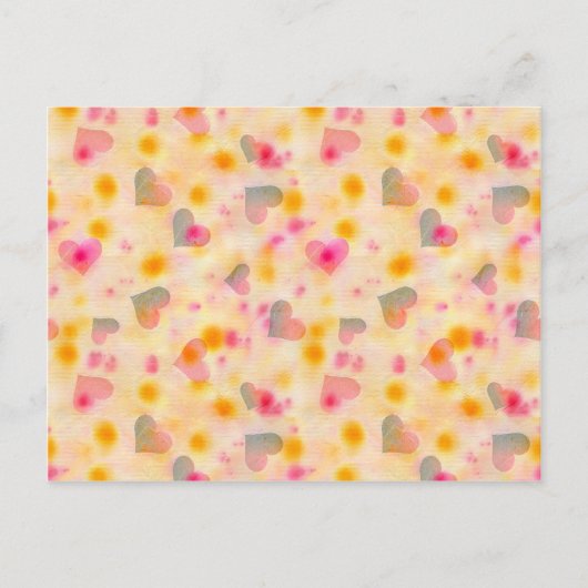 Cartes Pour Fêtes Annuelles Valentine d'été (Devant)