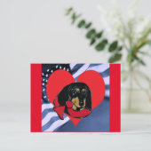 CARTES POUR FÊTES ANNUELLES VALENTINE DOXIE (Debout devant)