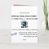 Cartes Pour Fêtes Annuelles Valentine en pointes (Dos)