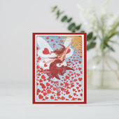 Cartes Pour Fêtes Annuelles Valentine Fairy (Debout devant)