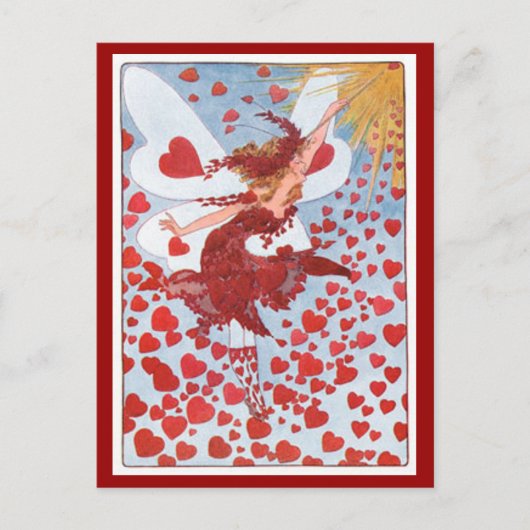 Cartes Pour Fêtes Annuelles Valentine Fairy (Devant)