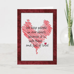 Cartes Pour Fêtes Annuelles Valentine Heart