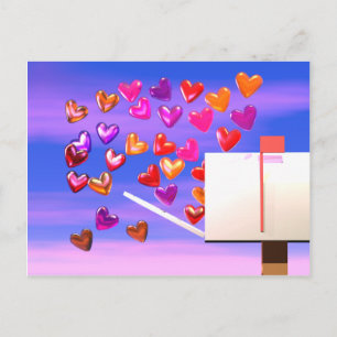 Cartes Pour Fêtes Annuelles Valentine Heart Mail
