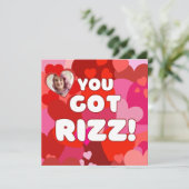 Cartes Pour Fêtes Annuelles Valentine Heart Pop (Debout devant)