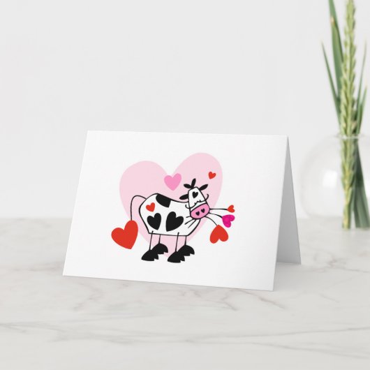 Cartes Pour Fêtes Annuelles Valentine Hearts (Devant)