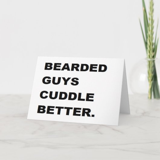 Cartes Pour Fêtes Annuelles valentine : Les Garçons Portés Cuddle Better (Devant)