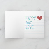 Cartes Pour Fêtes Annuelles Valentine pour ami (Intérieur)