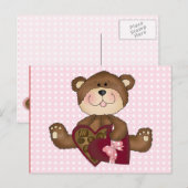 Cartes Pour Fêtes Annuelles Valentine pour les enfants (Devant / Derrière)