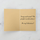 Cartes Pour Fêtes Annuelles Valentine rusé et doux (Intérieur)