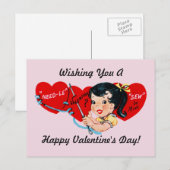 Cartes Pour Fêtes Annuelles Valentine Sew Be Mine (Devant / Derrière)