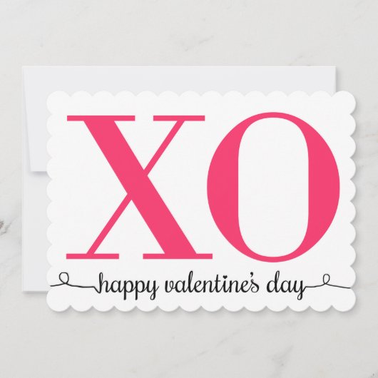 Cartes Pour Fêtes Annuelles Valentine simple (Devant)