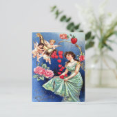 Cartes Pour Fêtes Annuelles Valentine victorienne (Debout devant)