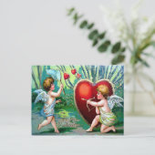 Cartes Pour Fêtes Annuelles Valentine victorienne (Debout devant)