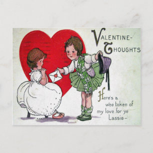 Cartes Pour Fêtes Annuelles Valentine victorienne