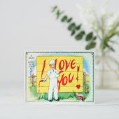 Cartes Pour Fêtes Annuelles Valentine victorienne (Debout devant)