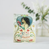 Cartes Pour Fêtes Annuelles Valentine victorienne (Debout devant)