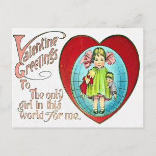 Cartes Pour Fêtes Annuelles Valentine victorienne