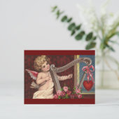 Cartes Pour Fêtes Annuelles Valentine vintage (Debout devant)
