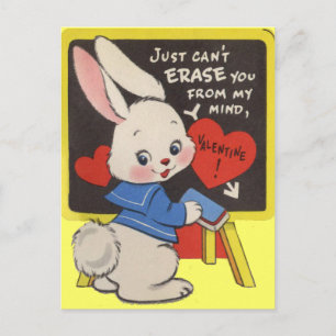 Cartes Pour Fêtes Annuelles Valentine vintage pour enfants