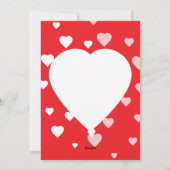Cartes Pour Fêtes Annuelles Valentine's (Dos)